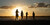 Family at the beach